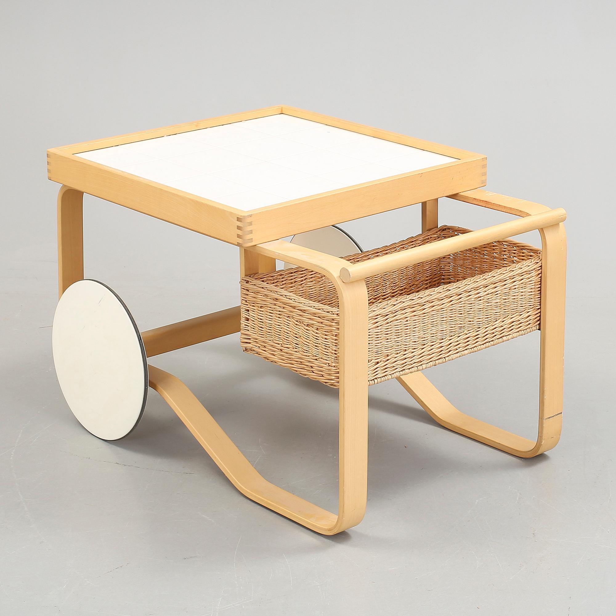 SERVERINGSVAGN, "900" Alvar Aalto, formgiven 1936-1937.