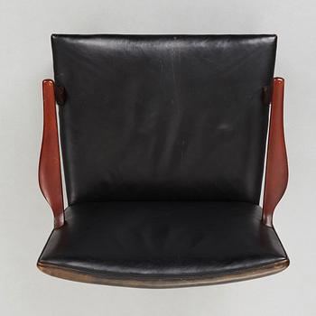 HANS J WEGNER, a model "A422" chair for Plan Møbler, Denmark, 1940's.