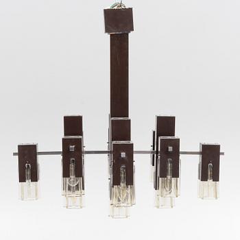 Gaetano Sciolari, a ceiling lamp, 1960s/70s.