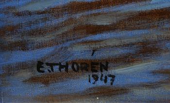 Esaias Thorén, "Interiör".