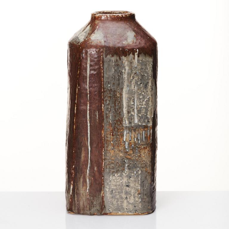 Carl-Harry Stålhane, a unique stoneware floor vase, Rörstrand, Sweden 1960.