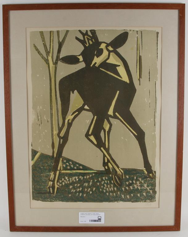 PARTI GRAFIK, 3 delar, Bengt Lindström, Axel Salto och Torsten Renqvist.