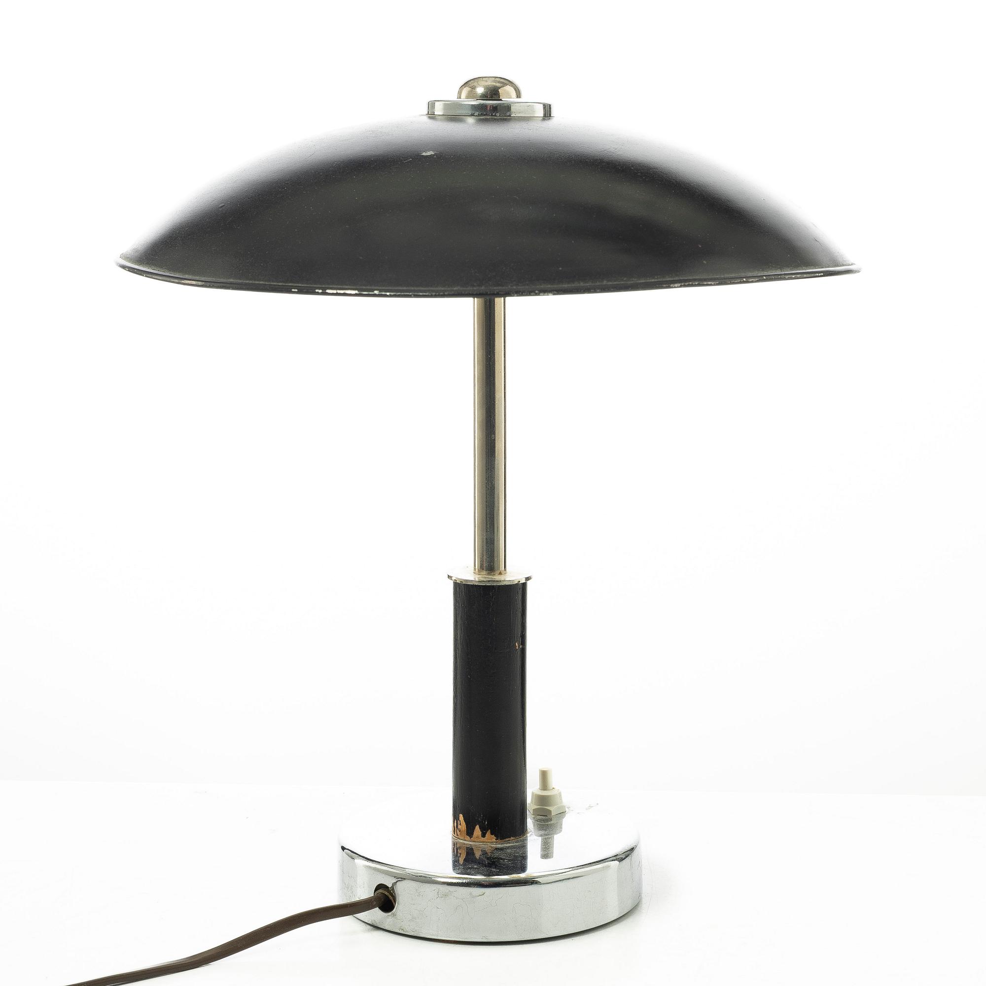 Bordslampa, Funkis, 1930-40-tal.