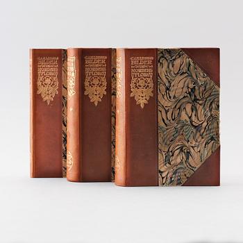 BÖCKER, "Bilder ur Nordens Flora", C.A.M Lindman, Wahlström & Widstrand, Stockholm 1905, 3 volymer.