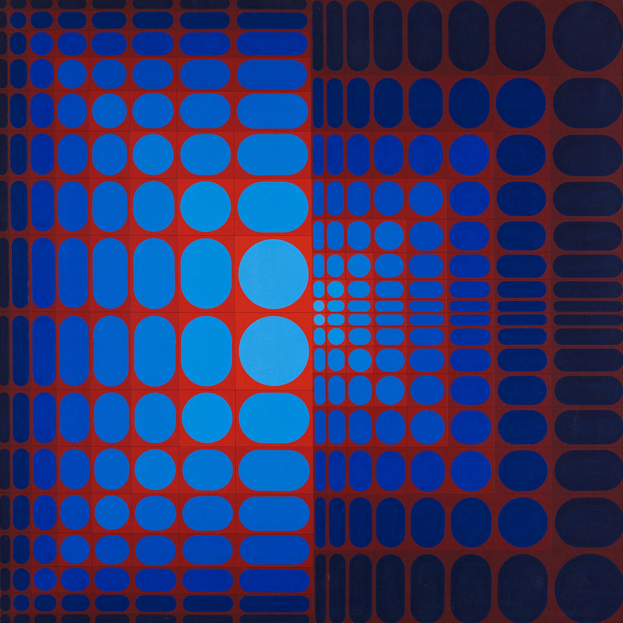 Victor Vasarely, "GYK-K5".