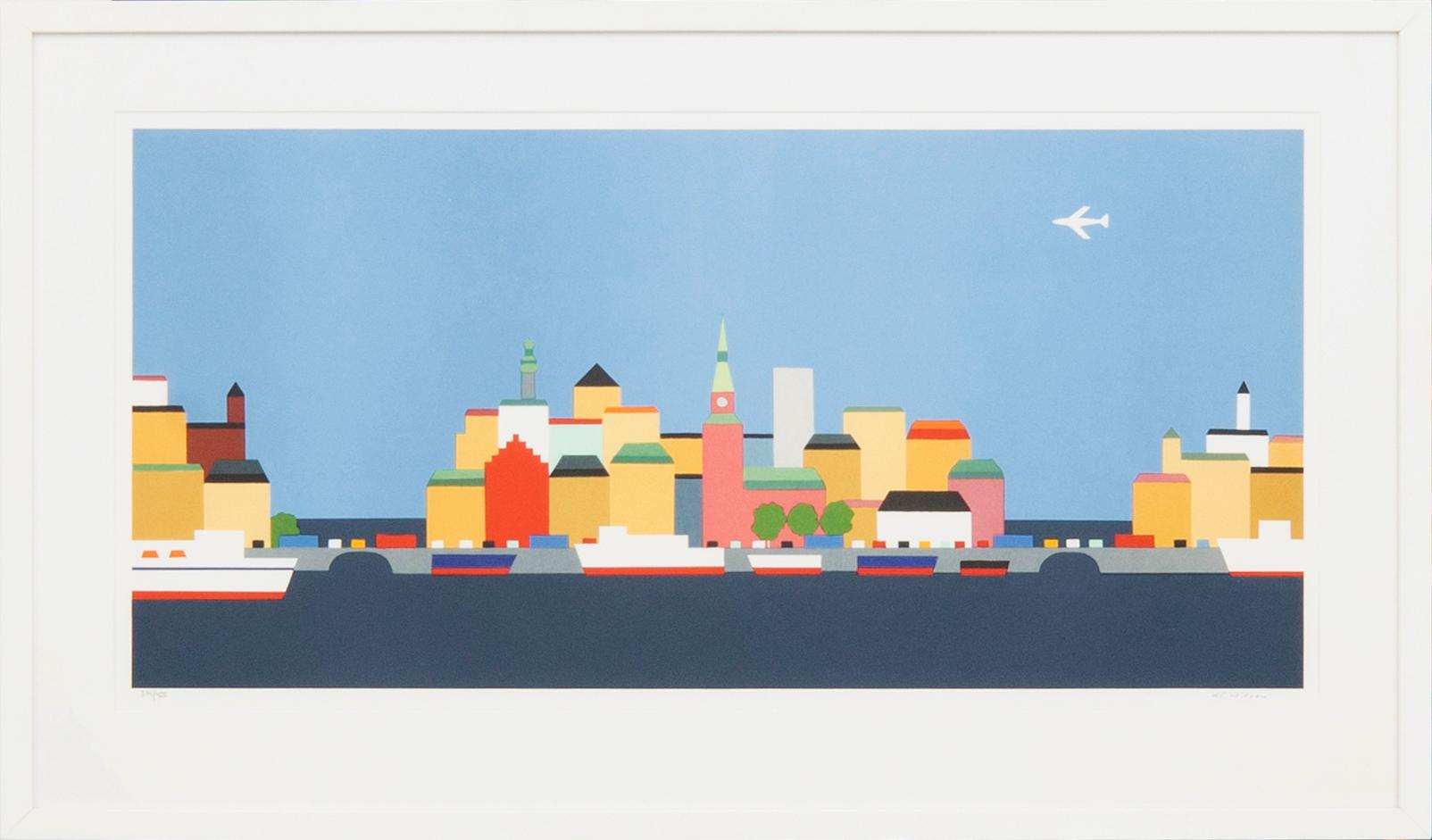 KG Nilsson "Stad mellan broar".