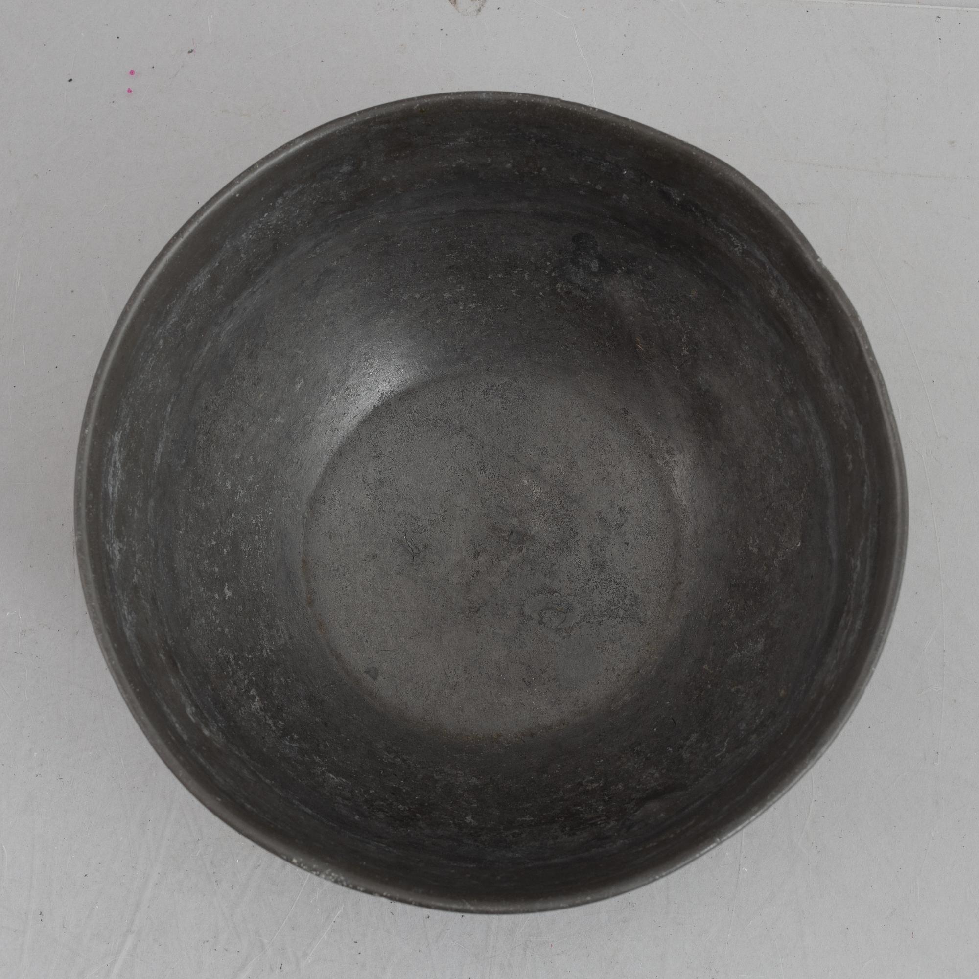 Anna Petrus & Estrid Ericsson, a model 326b pewter bowl, Firma Svenskt Tenn, Sweden, 1927.