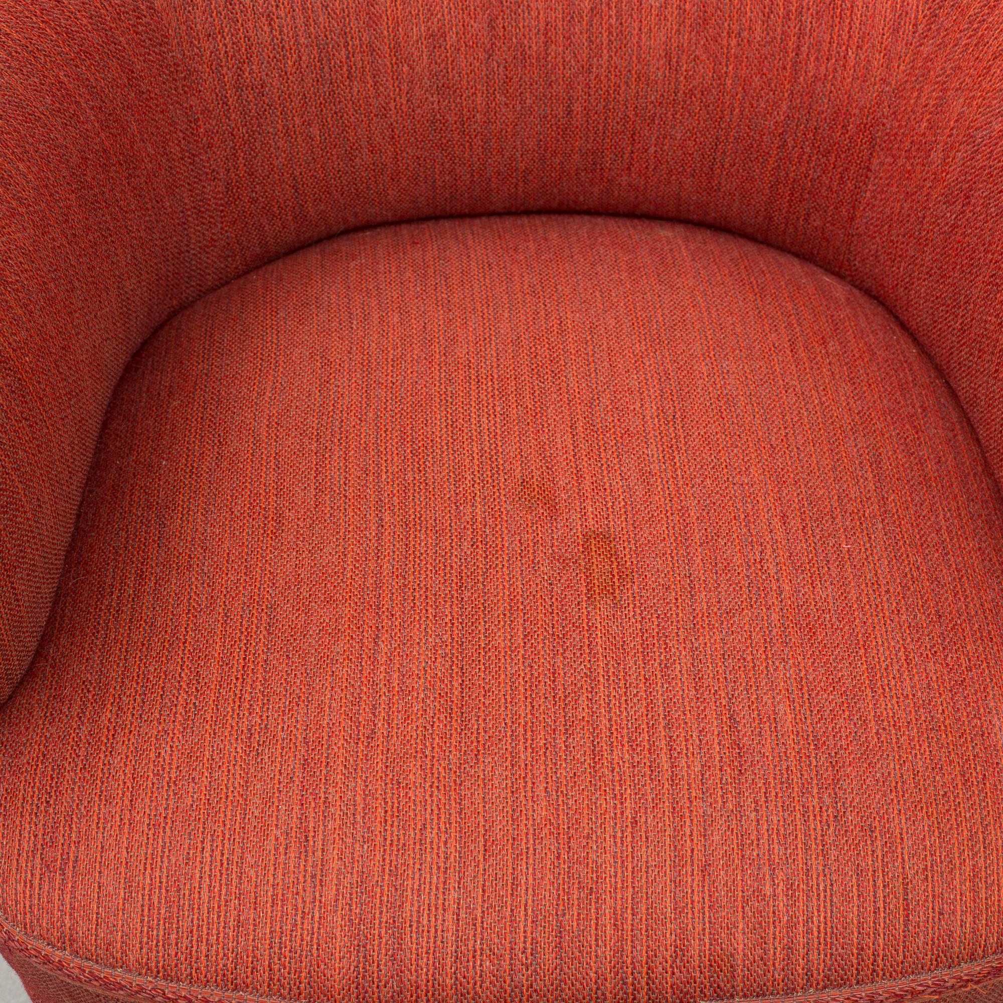 FÅTÖLJER, ett par. "Samsas", Carl Malmsten, 1900-talets andra hälft.