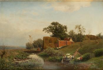 Hjalmar Munsterhjelm, Puron laidalla.
