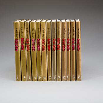 WALT DISNEY, Kalle Anka, Guldserien, Carl Barks, volym 1-13, Richters Förlag, Malmö.
