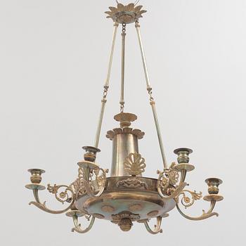 A chandelier, second half of the 19th century.