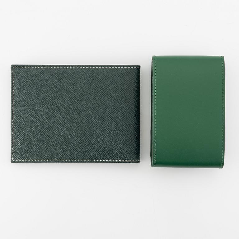 Wallet & service case, Rolex, "No Reserve".