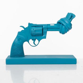 Non-Violence Art Project, "Non-Violence Twilight Blue".