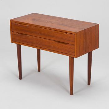 A mid-20th century Danish teak chest of drawer.