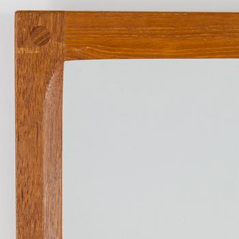 A teak mirror by Aksel Kjersgaard, Odder, Denmark.