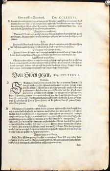 GRAFISKT BLAD, ur Leonard Fuchs "Das Kreuterbuch", 1543.
