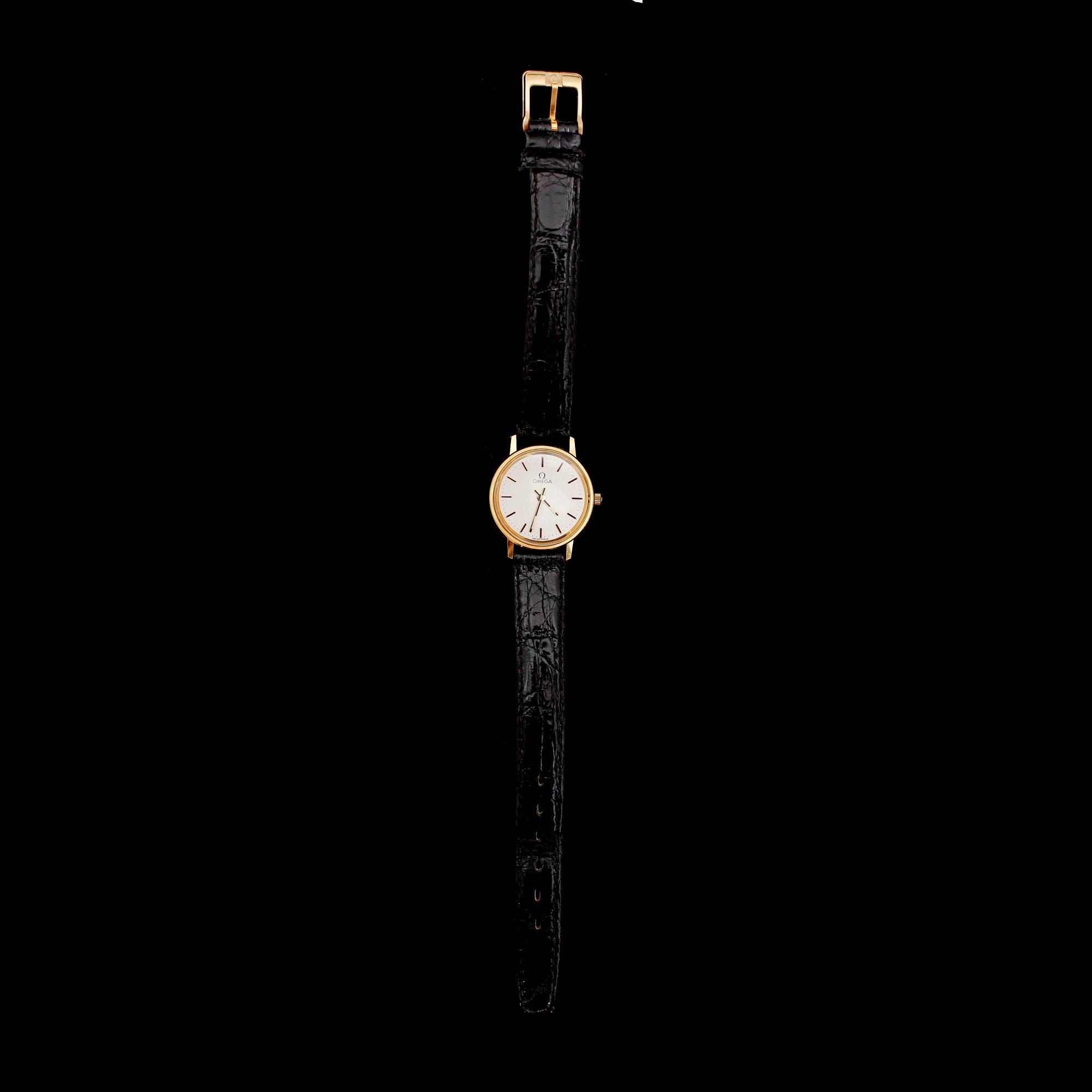 DAMARMBANDSUR, 18 k guld, Omega.