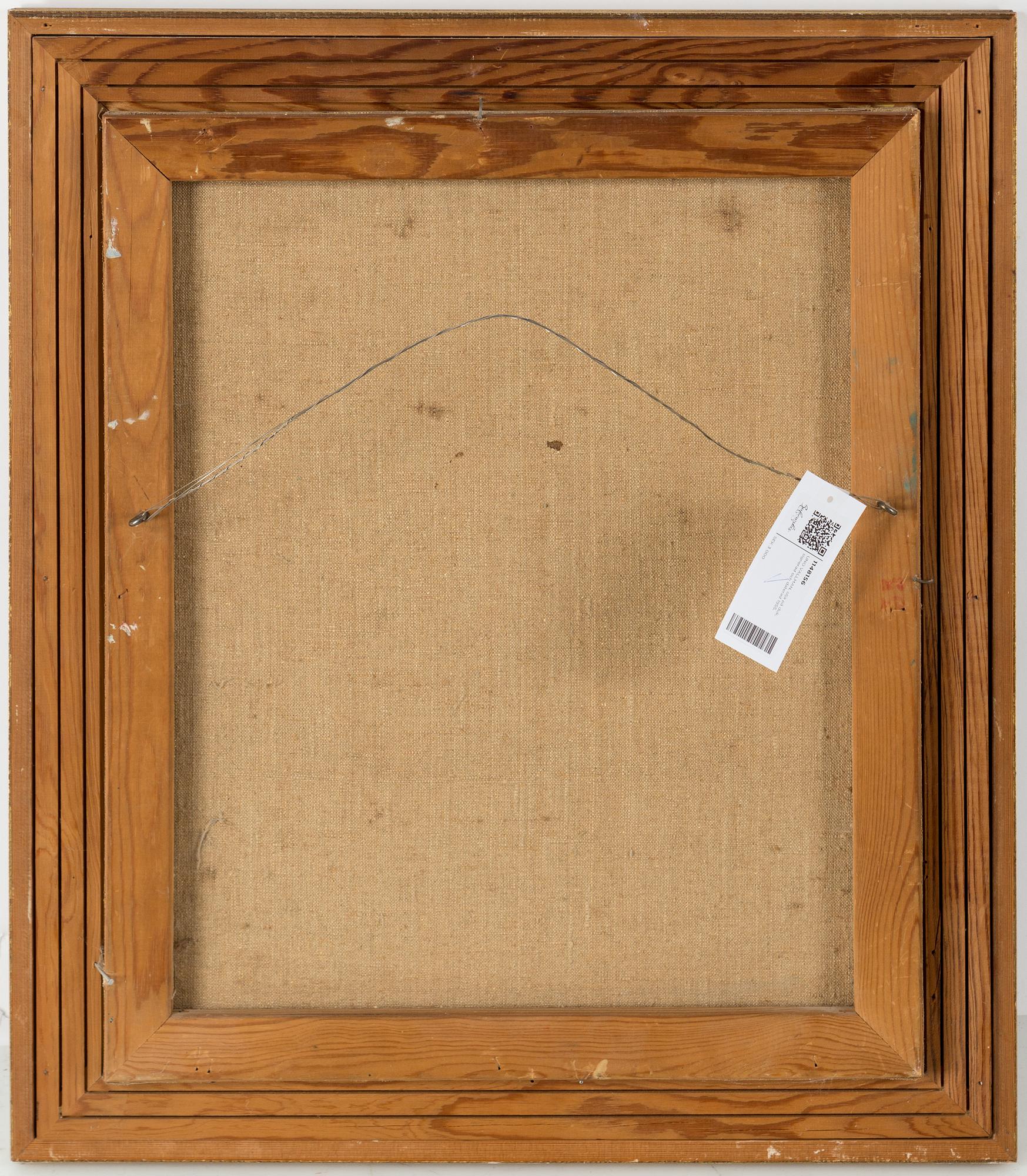 UNO VALLMAN, olja på duk, signerad och daterad 1955.