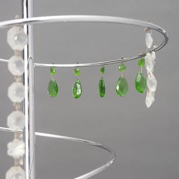 Toni Cordero, an "Iside" ceiling lamp, Artemide, late 20th century.