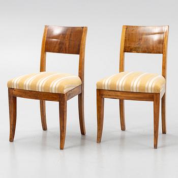 Chairs, 8 pcs, Empire style, first half of the 19th century.