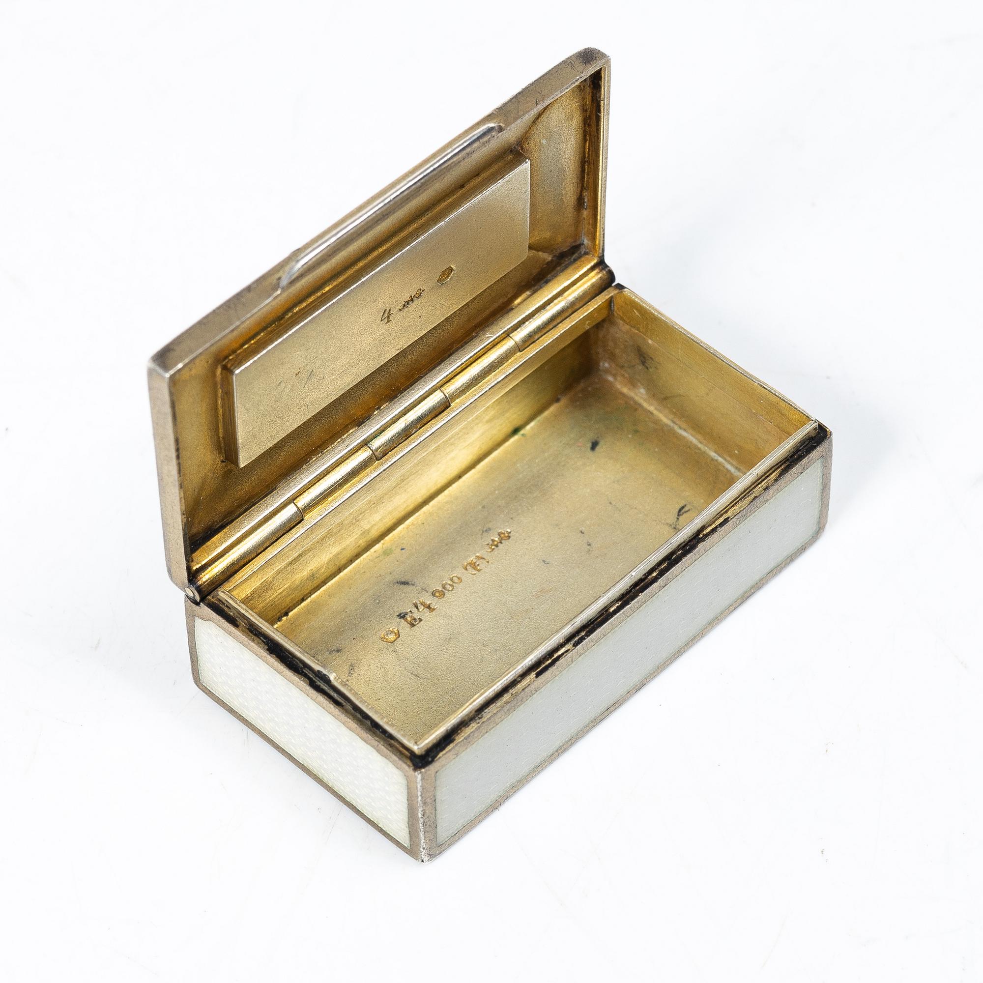 Georg Adam Scheid, a box, Vienna, Austria, circa 1900.