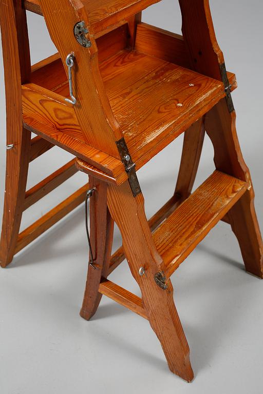 STOL/STEGE. omkring 1900-talets mitt.