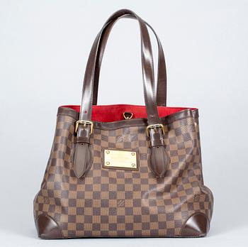VÄSKA, "Damier Ebene Hampstead", Louis Vuitton.