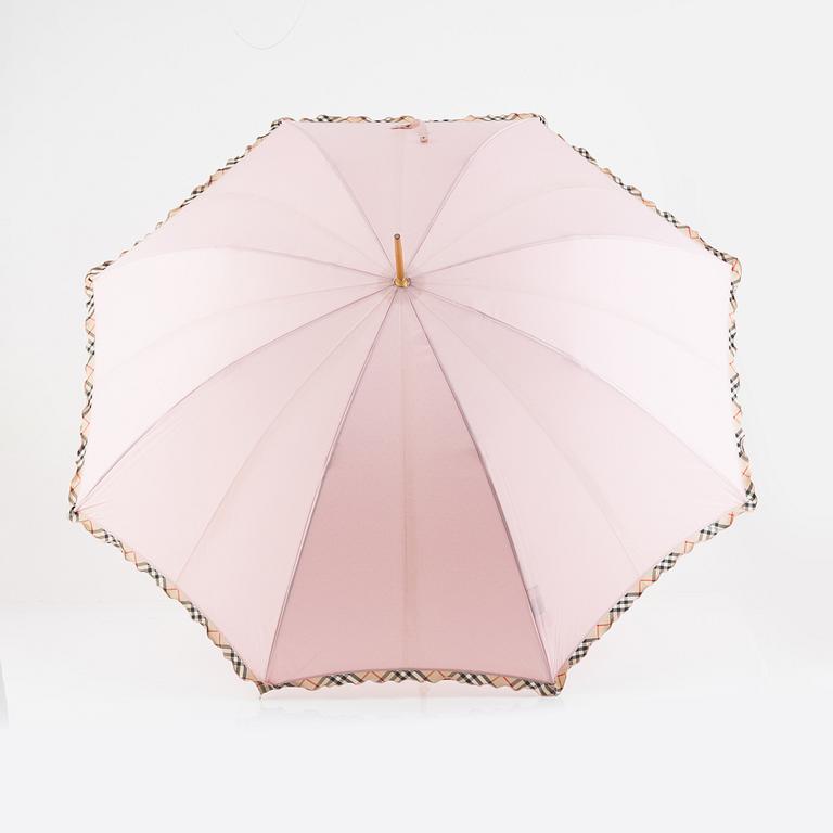 Burberry, umbrella.