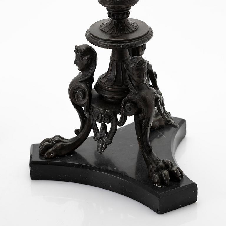 Candelabra, a pair, Empire style, early 20th century.