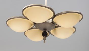 TAKLAMPA, art deco, 1900-talets första hälft. Höjd ca 60 cm.
