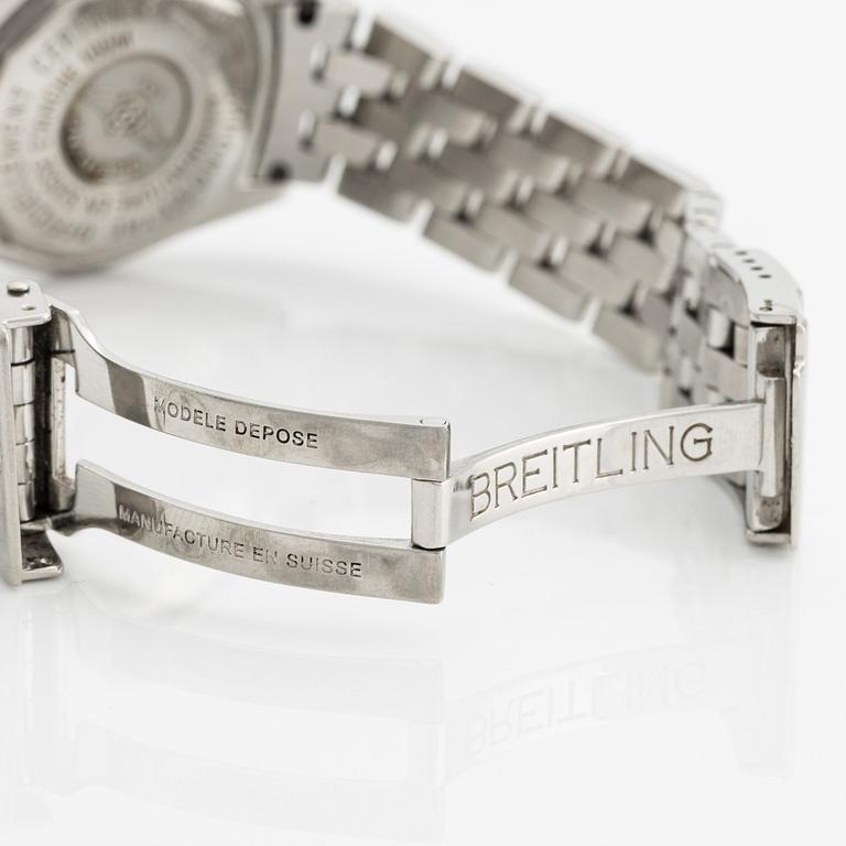 Breitling, Callistino, "mother-of-pearl dial", wristwatch, 29 mm.