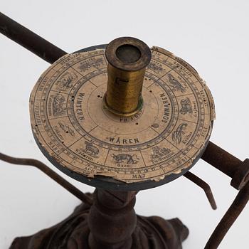 Tellurium, Fr J. Berg, Stockholm, omkring år 1900.