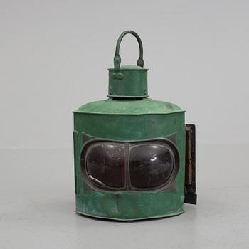 An early 20th century lantern.