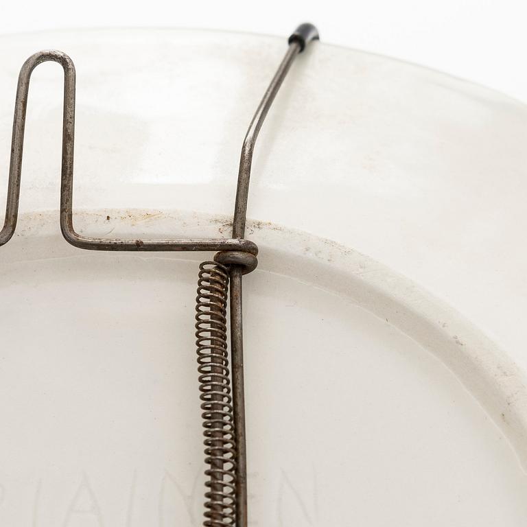 Birger Kaipiainen, dekorationstallrik, stengods, signerad Kaipiainen.