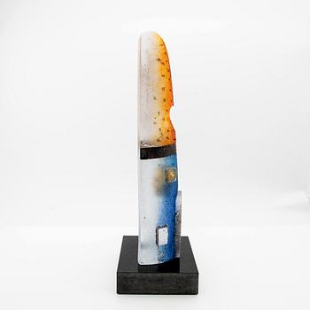 Bertil Vallien, sculpture, glass, Limited Edition, Kosta Boda.