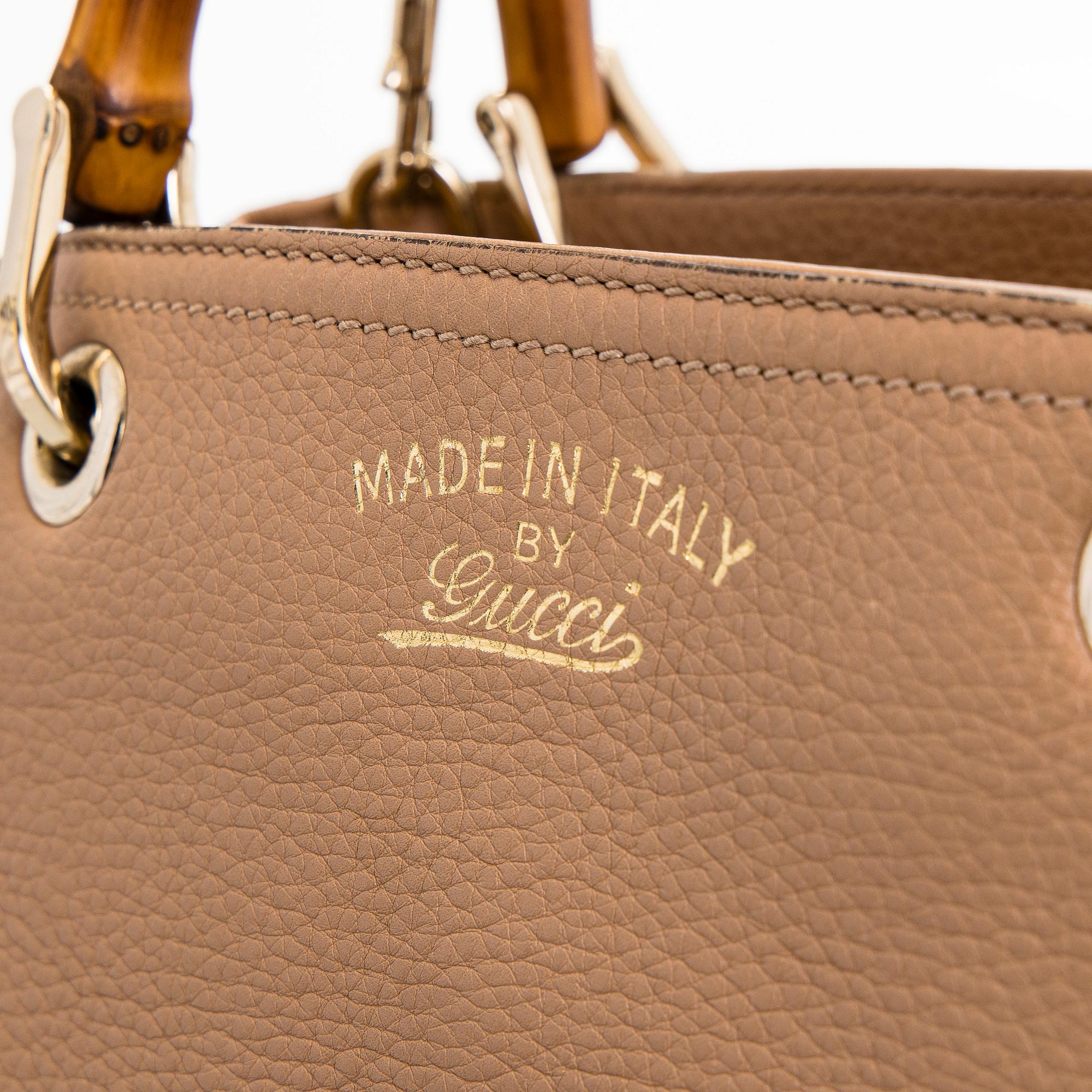 Gucci, väska, "Small Bamboo Shopper".