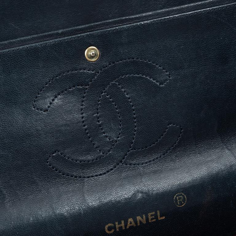 Chanel, Bag, "Double Flap Bag", 1980s.