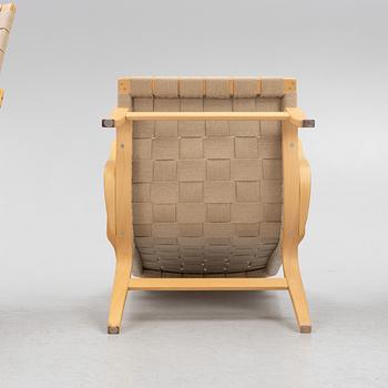 Bruno Mathsson, armchairs, 3 pcs, "Eva", Dux, late 20th century.