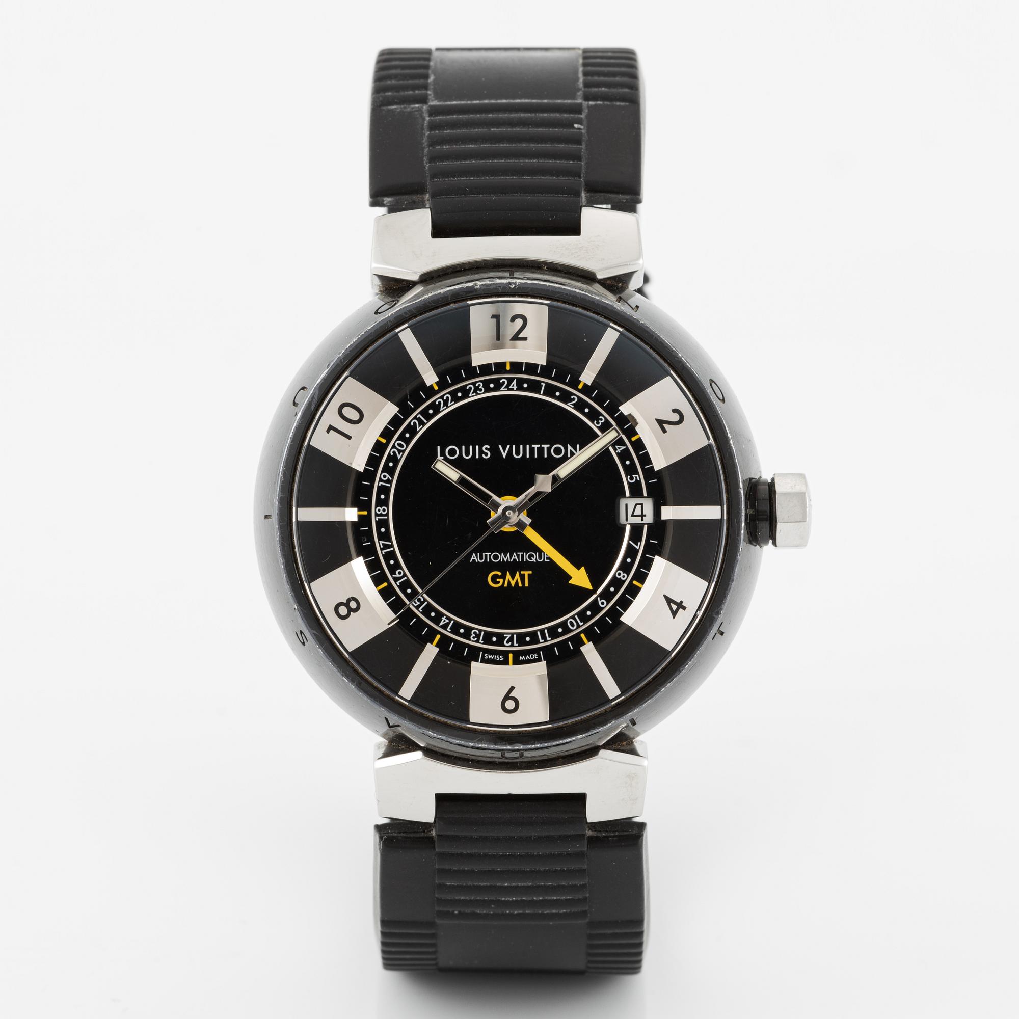Louis Vuitton, Tambour GMT, armbandsur, 41,5 mm.