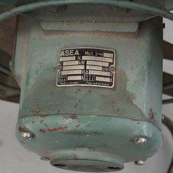 INDUSTRIFLÄKT, ASEA, 1900-talets andra hälft.