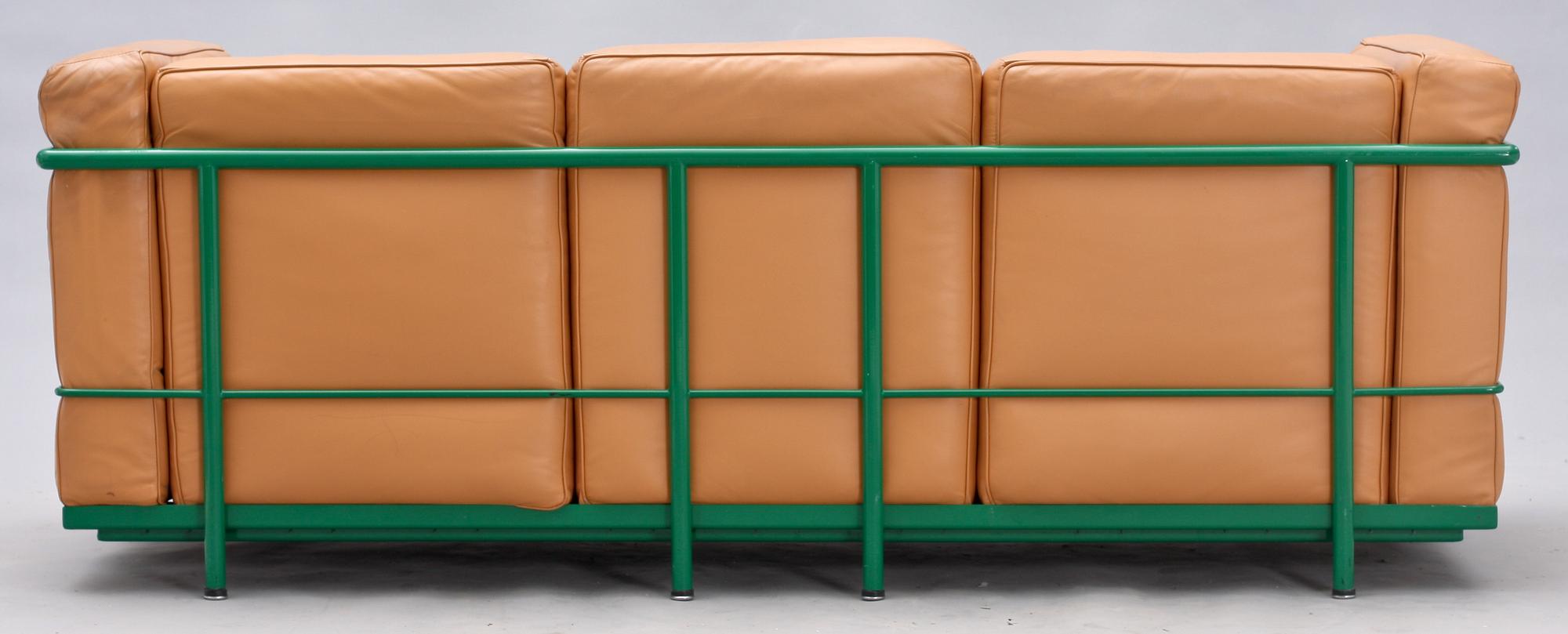 SOFFA, kopia efter "LC-2", Le Corbusier. Italien, 1980-tal.