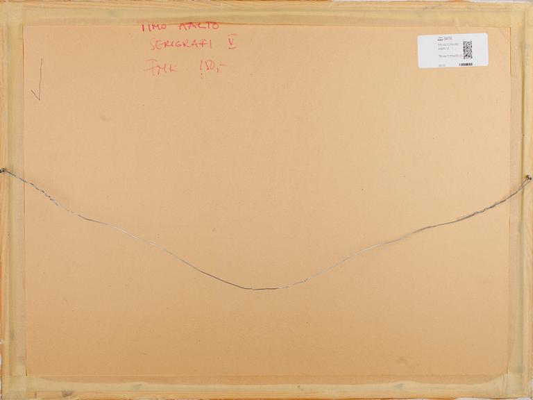 TIMO AALTO, serigrafi, signerad och daterad -69.