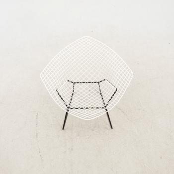 Harry Bertoia, fåtölj, 'Diamond Chair', 1900-talets andra hälft.