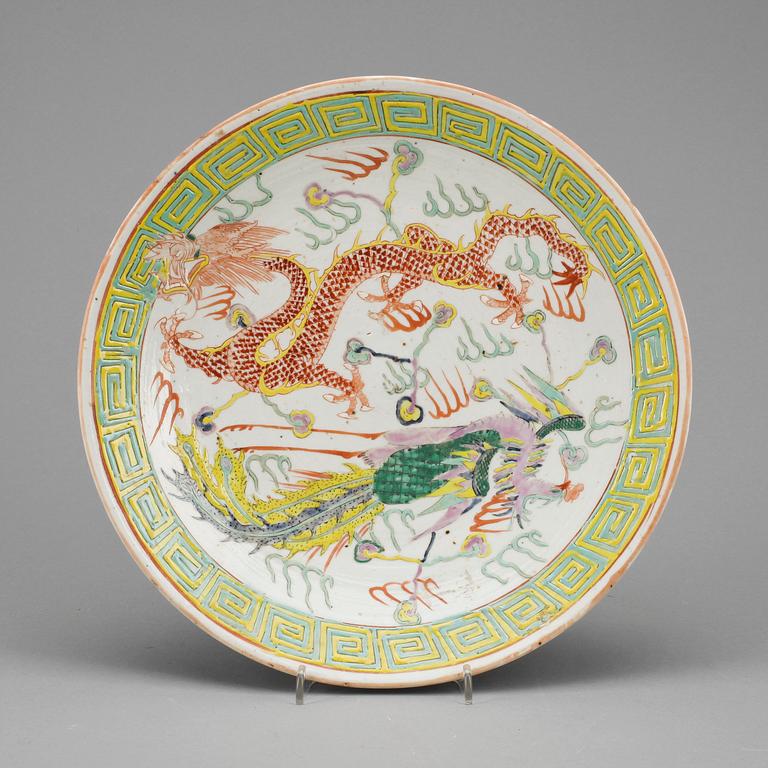 FAT, porslin, Kina, 1800-tal.