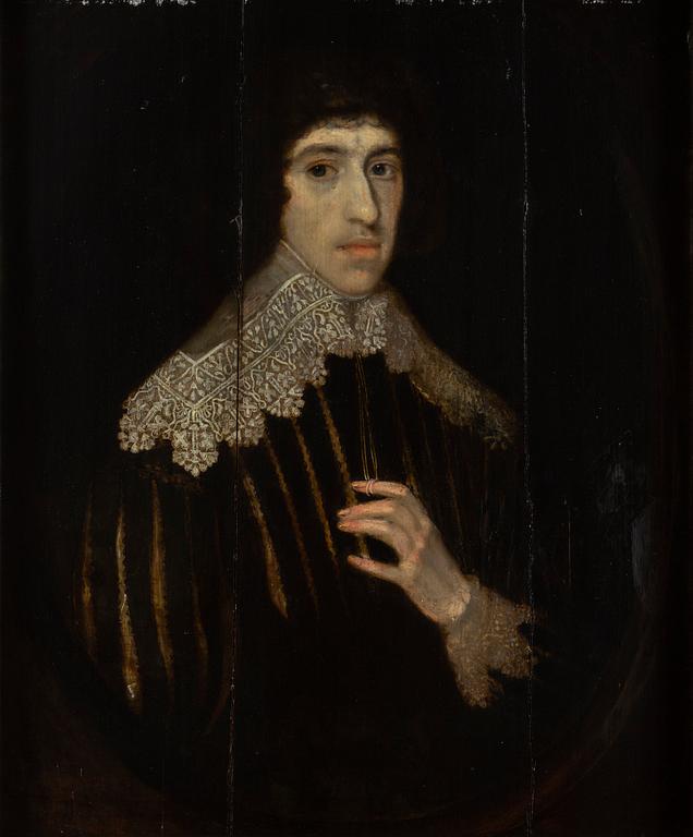 ENGLISH SCHOOL, 17th Century, oil on panel.