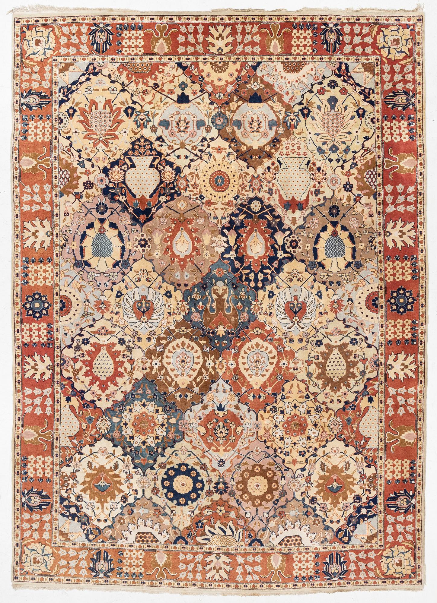 Matta, Indien, ca 342 x 245 cm.