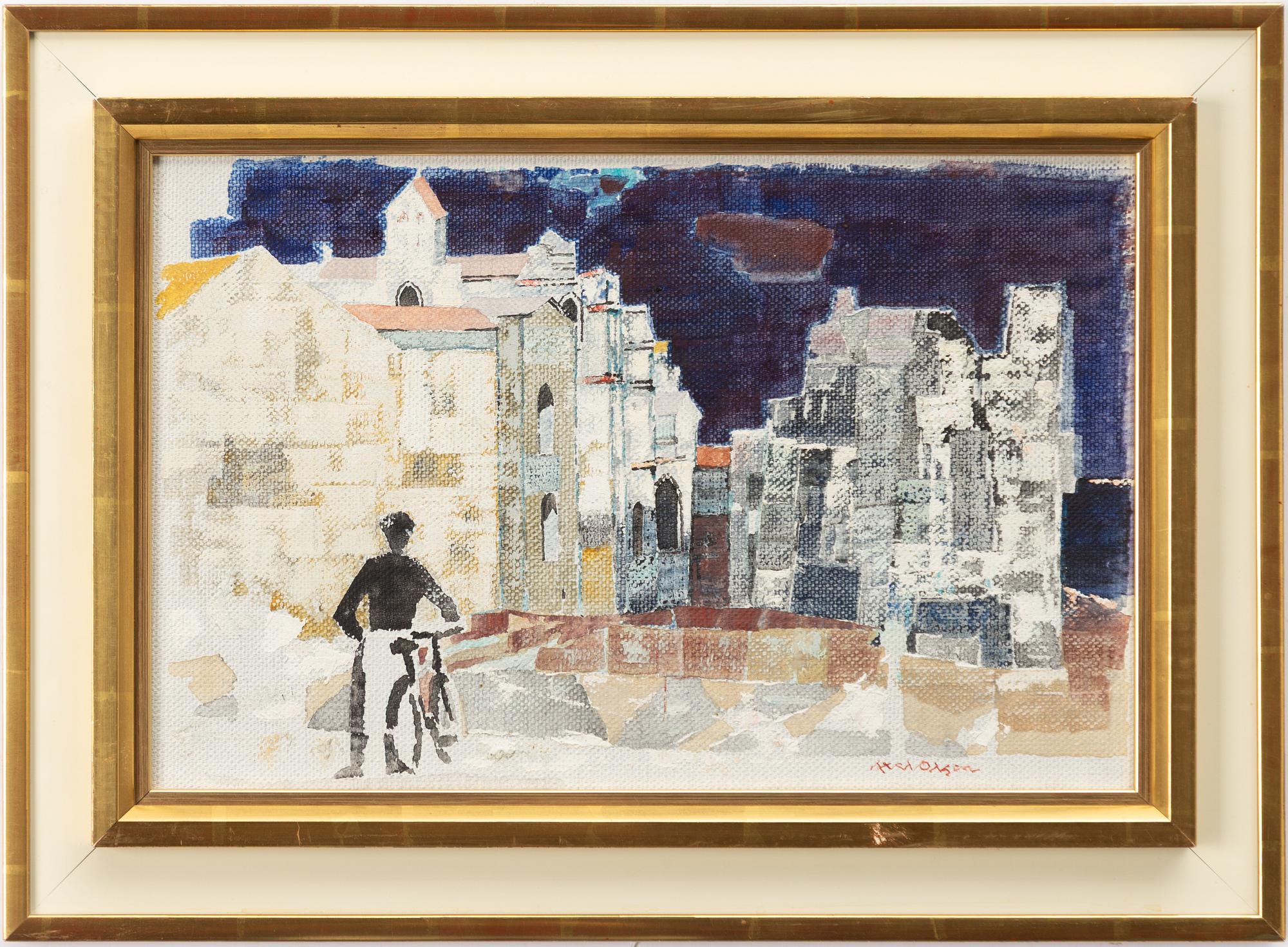 Axel Olson, "Fransk stadsbild".