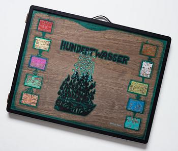 Friedensreich Hundertwasser, "Look at it on a rainy day (The Regentag portfolio)".