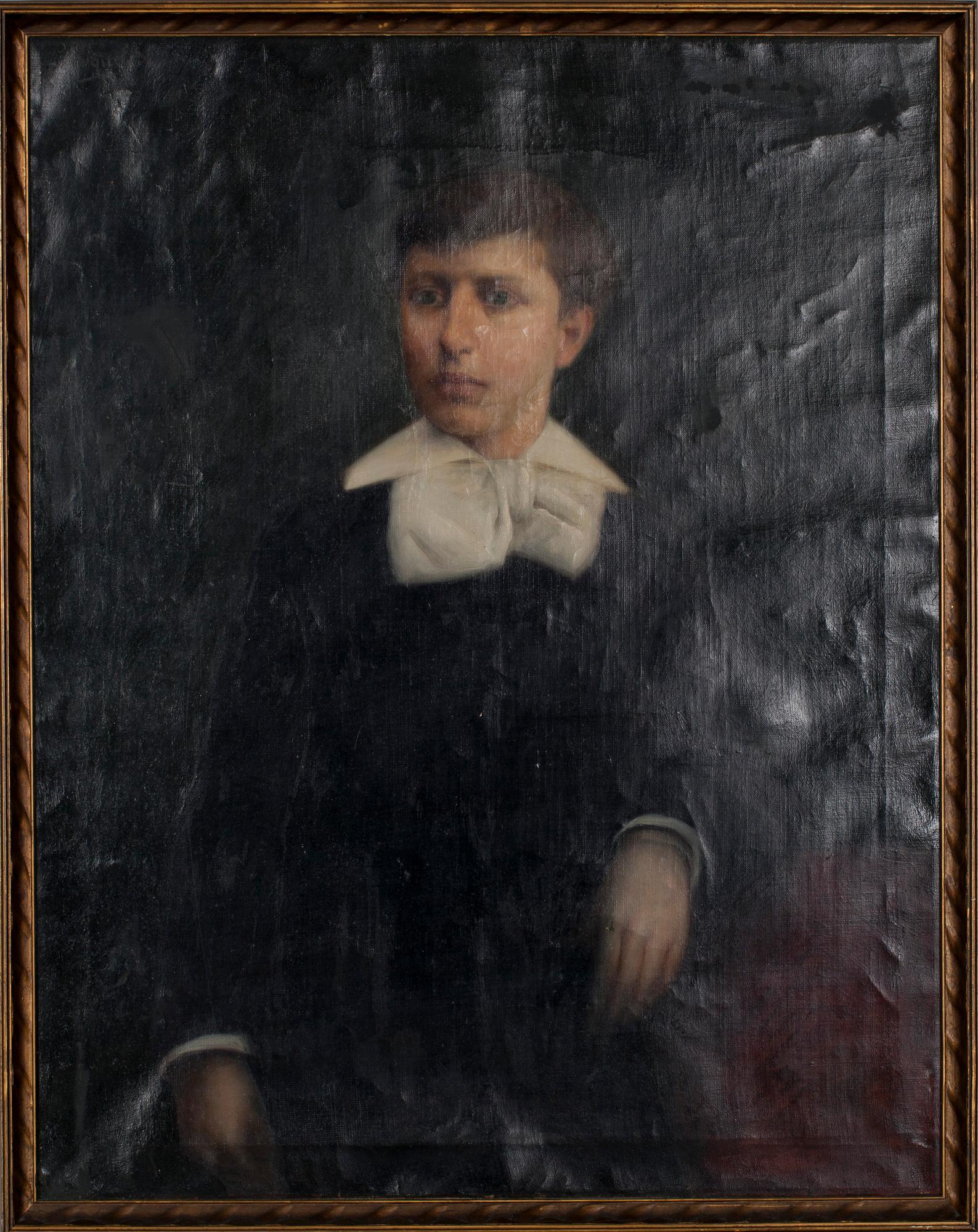 LOUIS COQUELET, olja på duk, sign.