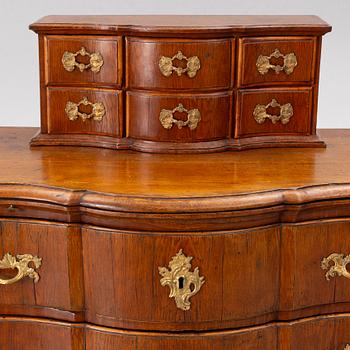 Bureau, late Baroque 18th century.